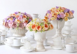 flowers for tea party