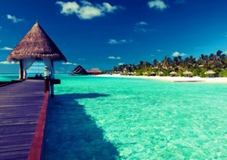 tropical island getaway