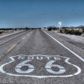 route 66 in an arizona desert