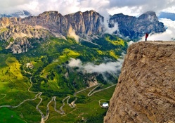 spectacular italian south tyrol alps