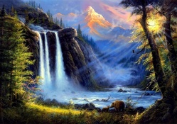 ★Waterfall of the Mysterious★