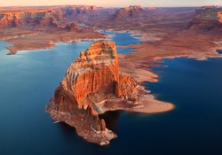 Stone Castles In Lake Powell
