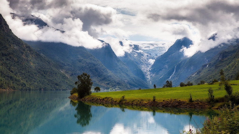 magical nordfjord district in norway