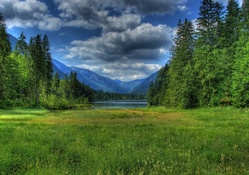 magnificent landscape in bavaria germany hdr