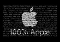 Fototexto Apple Logo