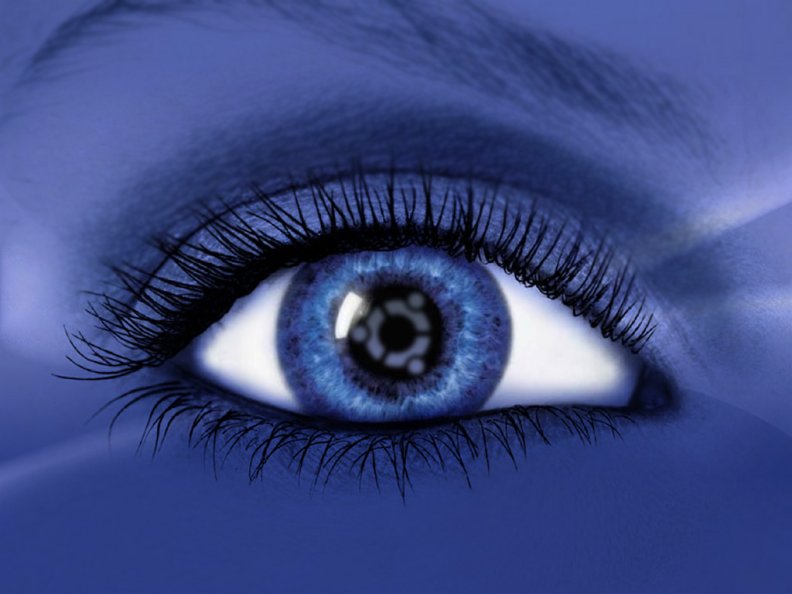 Blue Ubuntu Eye