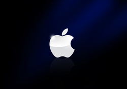 Apple Logo _ Reflected
