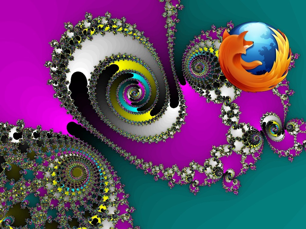 FractalFox _ Firefox Enters a Fractal Wormhole