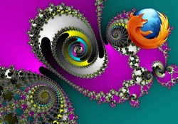 FractalFox _ Firefox Enters a Fractal Wormhole