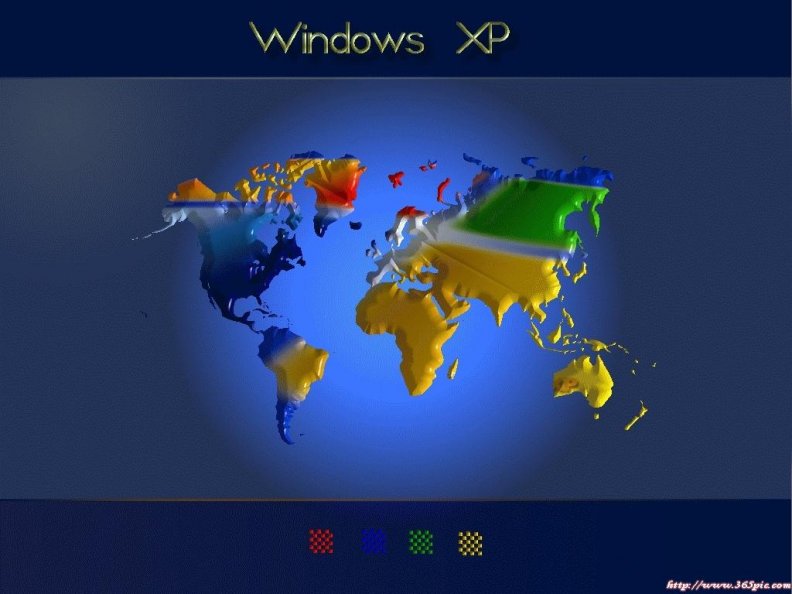 Windows XP _ World Map