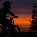 Mountain Bike at Sunset