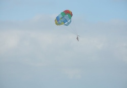 Parasail adventure on the islands