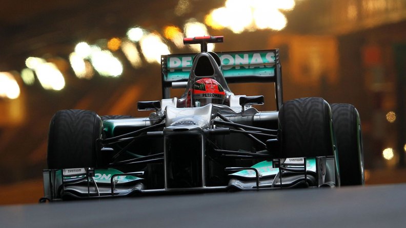 Mercedes F1 at 2012 Monaco Grand Prix
