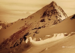 Mountain Glacier by Stewart Hamilton