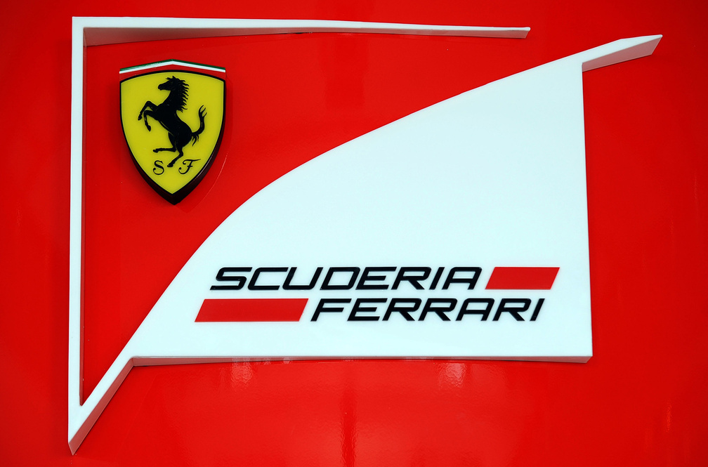 Ferrari's new logo for F1