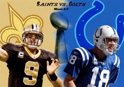 Superbowl Saints vs. Colts!