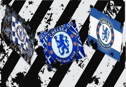 Flags Blues for Chelsea Fc fans