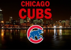 Chicago Cubs Skyline
