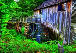 lovely old watermill hdr