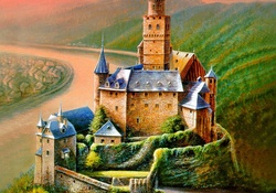 'Marksburg Castle _ Germany'