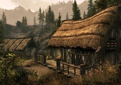 Medieval Huts