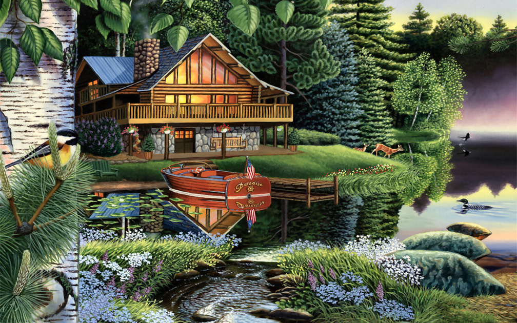 Cabin by the Lake F2