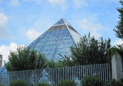 The Botanical Garden Glass Pyramids