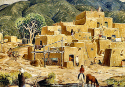 Taos Pueblo Dwellings 1