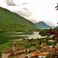 gorgeous lakeside town of carlazzo italy 