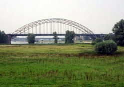 Bridge over the river Waal