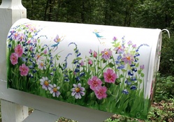 Flower mailbox