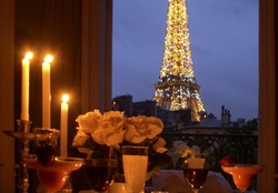 Romantic Dinner in Paris