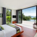 Luxury Tropical Modern Contemporary Bedroom with Sea View _ Polynesia