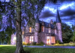 wonderful bunchrew house in inverness scotland hdr