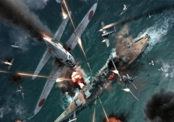battle overtop battleship Top Gun Firefox