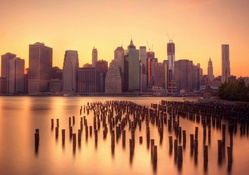 amazing view of downtown manhattan