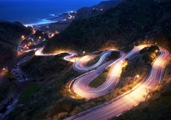 Illuminated Road