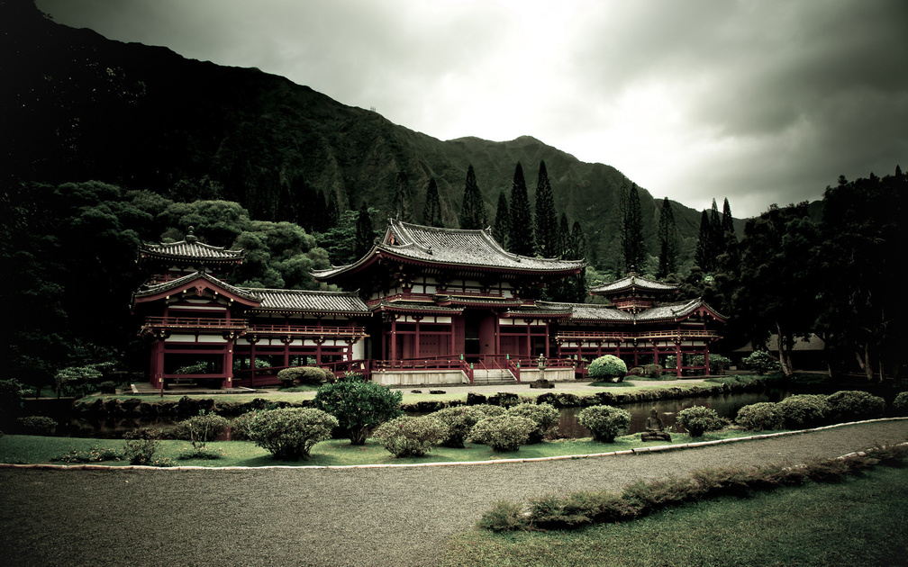 temple in the mountains
