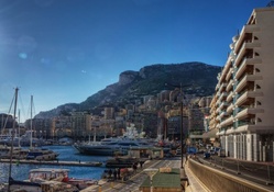 monaco from the waterfront