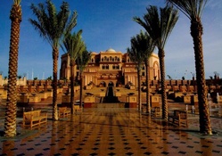 abu dhabi palace in the united emirates