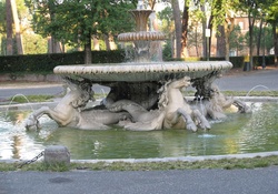 Fontana dei Cavalli Marini _ Villa Borghese _ Rome