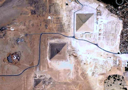 Aerial View of Giza