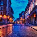 Old Montreal At Night