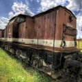 Old Abandoned Train