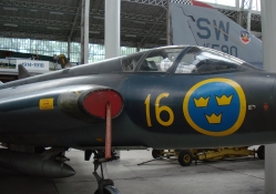 swedish jet fighter