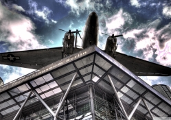 DC3 on technical museum in berlin hdr