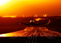 sunset landing