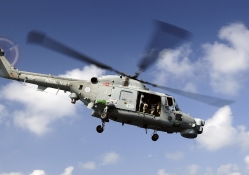 Royal Navy Lynx Helicopter