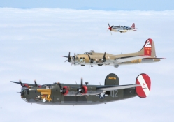 Liberator, Flying Fortress, Mustang