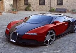 Bugatti red